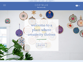 cozybluehandmade.com