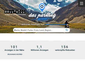 'dasparking-motorrad.de' screenshot