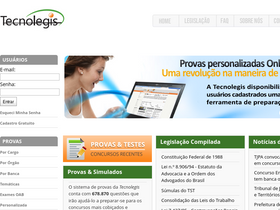 'tecnolegis.com' screenshot
