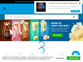 'gsuplementos.com.br' screenshot