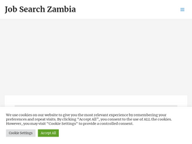 'jobsearchzm.com' screenshot