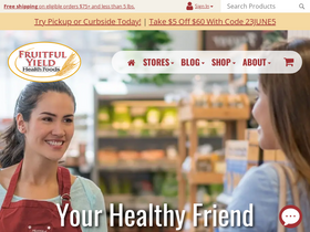 'fruitfulyield.com' screenshot