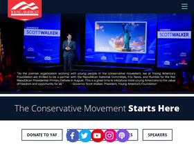 'yaf.org' screenshot