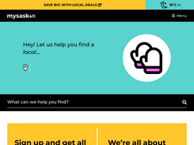 'mysask411.com' screenshot