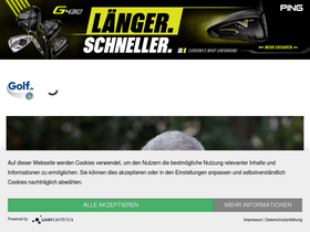 'golf.de' screenshot