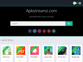 'apkstreamz.com' screenshot