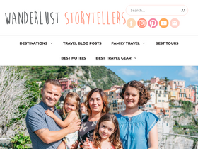 'wanderluststorytellers.com' screenshot