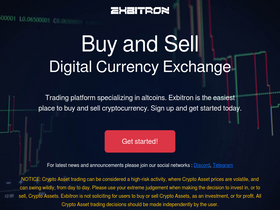 'exbitron.com' screenshot