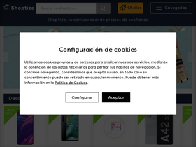 'shoptize.com' screenshot