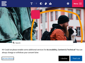 'erlangen.de' screenshot