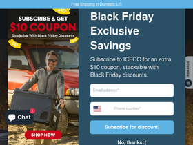 'icecofreezer.com' screenshot