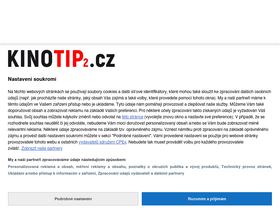 'kinotip2.cz' screenshot
