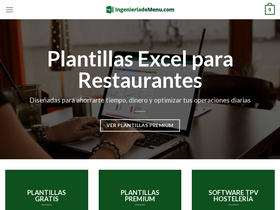 'ingenieriademenu.com' screenshot