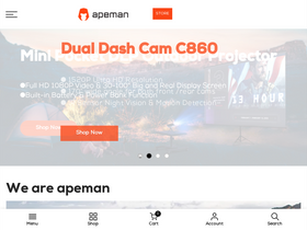 'apemans.com' screenshot