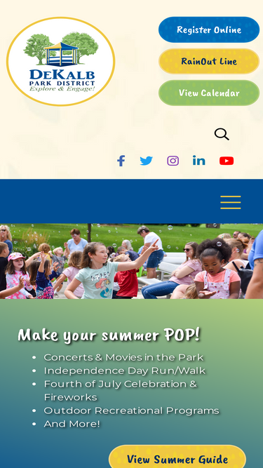 dekalbparkdistrict.com