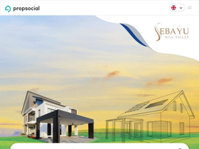 'propsocial.my' screenshot