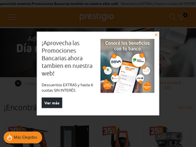 'prestigio.com.ar' screenshot