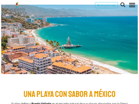 'visitapuertovallarta.com.mx' screenshot