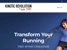 'kinetic-revolution.com' screenshot