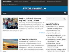 'seputarsemarang.com' screenshot