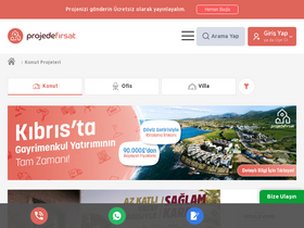 'projedefirsat.com' screenshot