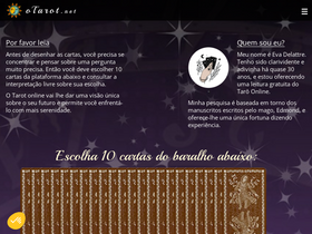 'otarot.net' screenshot