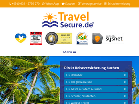 'travelsecure.de' screenshot