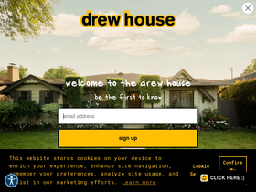 'thehouseofdrew.com' screenshot
