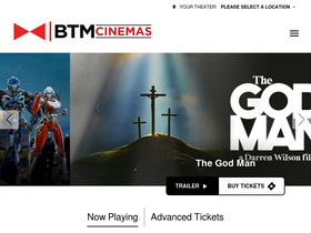 'bowtiecinemas.com' screenshot