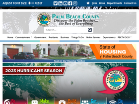 'pbcgov.org' screenshot