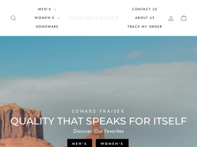 Gentlemans Wardrobe homepage screenshot