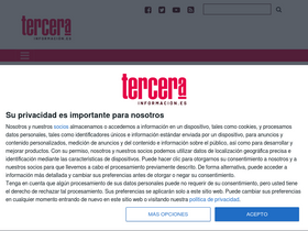 'tercerainformacion.es' screenshot