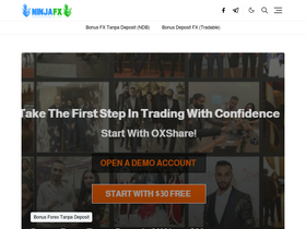 'ninjafx.site' screenshot