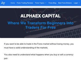'alphaexcapital.com' screenshot