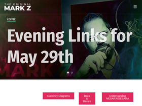 'theoriginalmarkz.com' screenshot