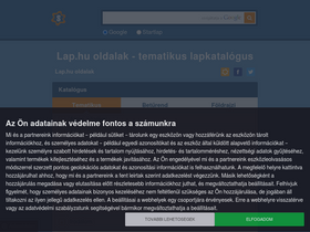 'ferfi.lap.hu' screenshot
