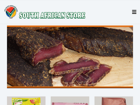 southafricanstore.ca homepage screenshot