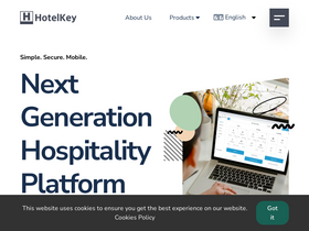 'hotelkeyapp.com' screenshot