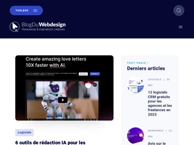 'blogduwebdesign.com' screenshot
