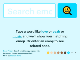 'emojifinder.com' screenshot