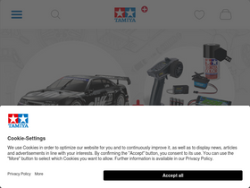 'tamiya.de' screenshot