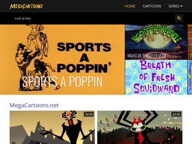 'megacartoons.net' screenshot