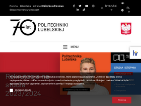 'pollub.pl' screenshot