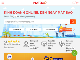 'matbao.net' screenshot
