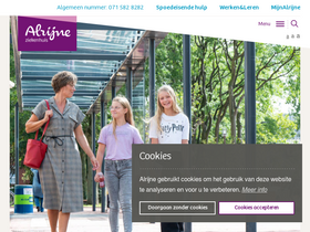 'alrijne.nl' screenshot