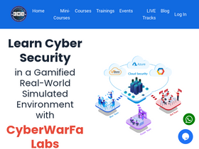 'cyberwarfare.live' screenshot