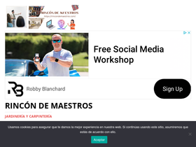 'rincondemaestros.com' screenshot