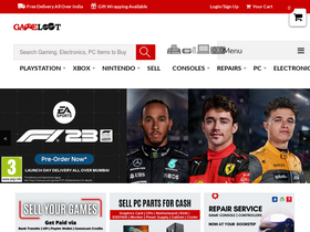 'gameloot.in' screenshot