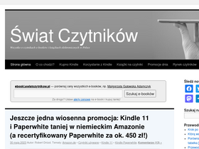 'swiatczytnikow.pl' screenshot