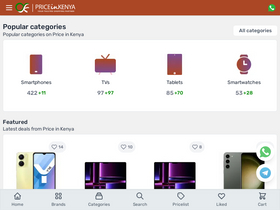 'priceinkenya.com' screenshot